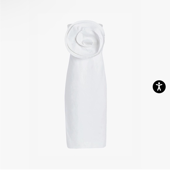 Mara Hoffman Maia Linen-Blend Midi Dress - Picture 6 of 9